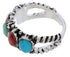 Sterling Silver Multicolor Ring Size 6-1/4 WX34796